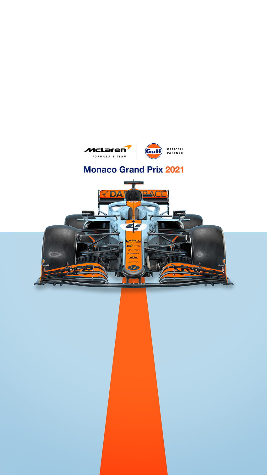 F1 . Gulf Oil International, McLaren Gulf HD phone wallpaper