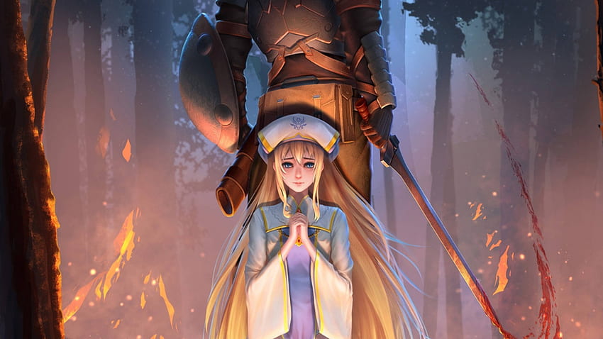 Goblin Slayer Priestess , Anime , , and Background HD wallpaper