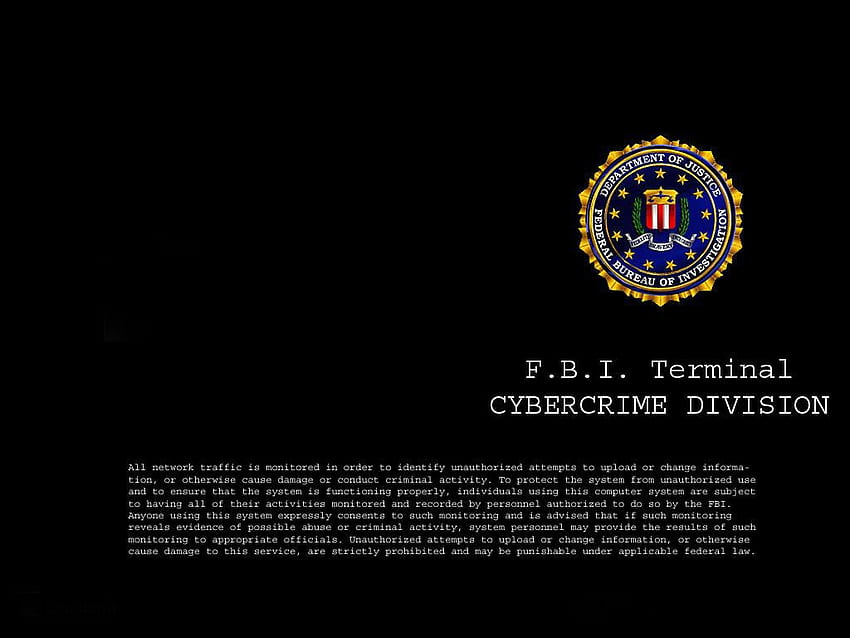 FBI Terminal HD wallpaper