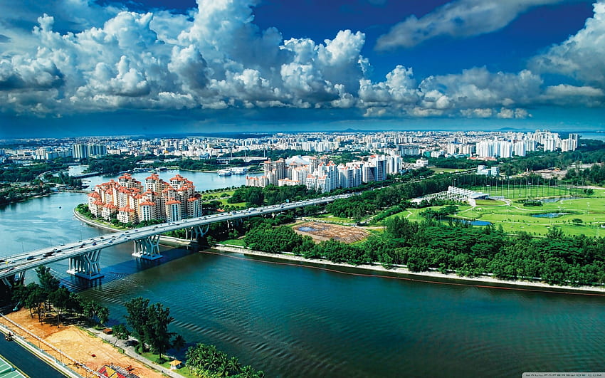 Singapore ❤ for Ultra TV • Dual, Singapore Landscape HD wallpaper