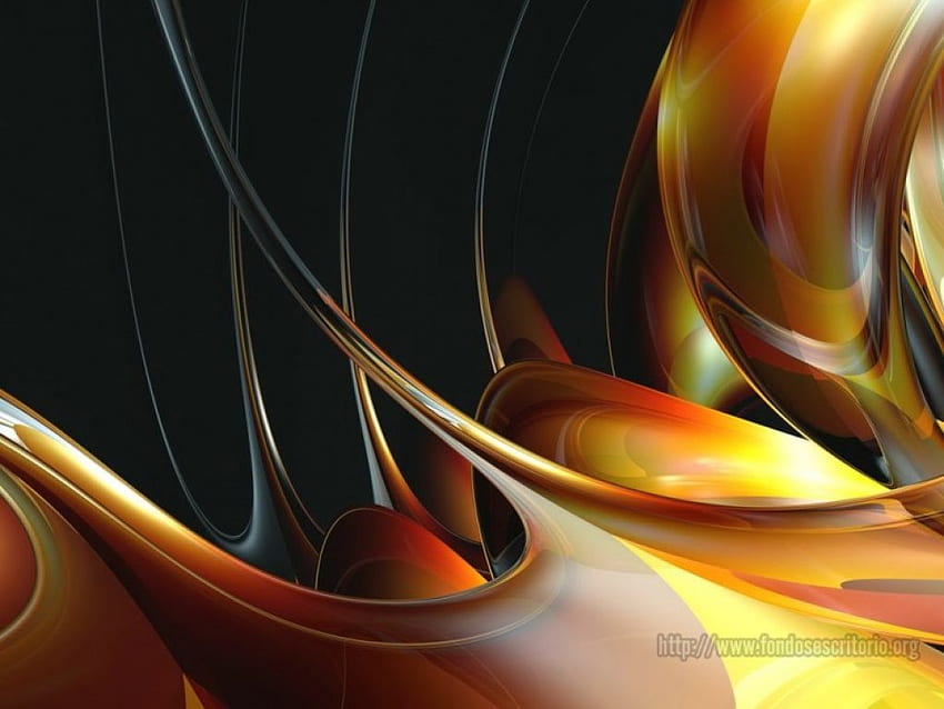 Caramel, 3d and cg, abstract HD wallpaper