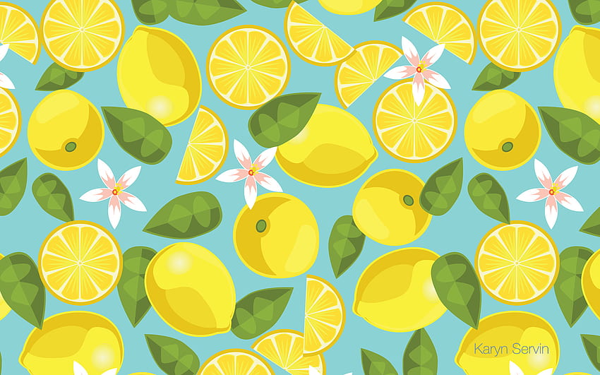 Pflanzen, Früchte, Hintergrund, Zitronen HD-Hintergrundbild