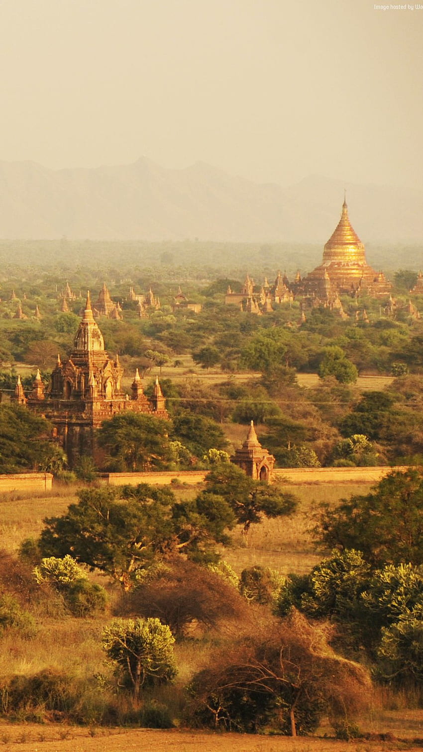 Bagan Temples iPhone HD phone wallpaper