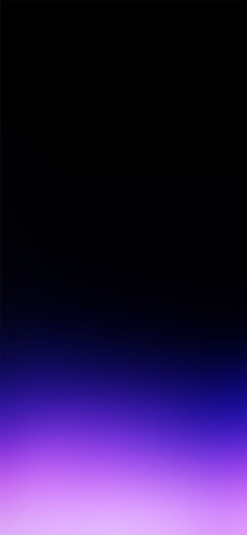 iPhone mit dunklem Farbverlauf, lila blauer Farbverlauf HD-Handy-Hintergrundbild