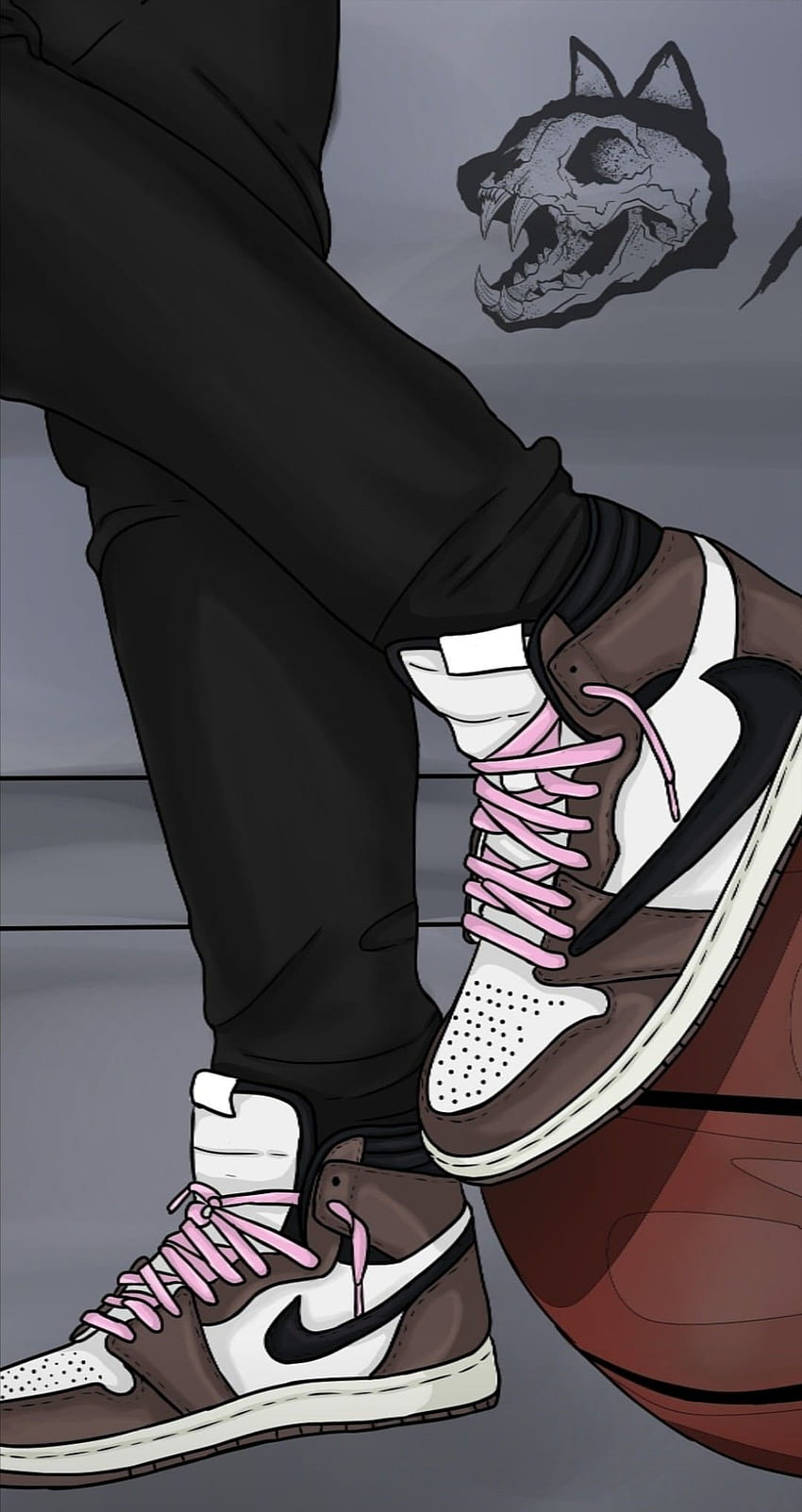 travis scott in 2020. Sneakers illustration, Jordan shoes , Streetwear, Fashion Shoes HD phone wallpaper