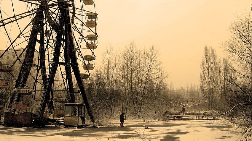 Ruina paisaje anime pripyat chernobyl fondo de pantalla | Pxfuel
