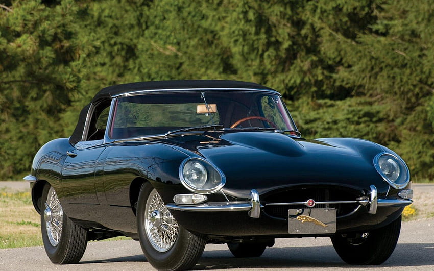 Jaguar, Arabalar, Retro, E Tipi, 1961 HD duvar kağıdı