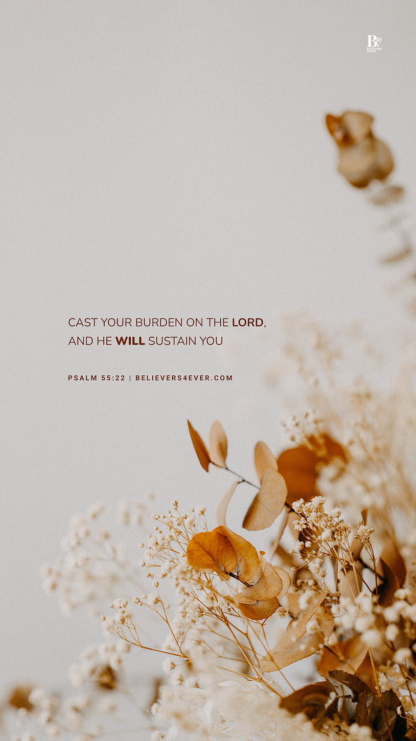 Cast your burden mobile , Bible Verse Mobile HD phone wallpaper