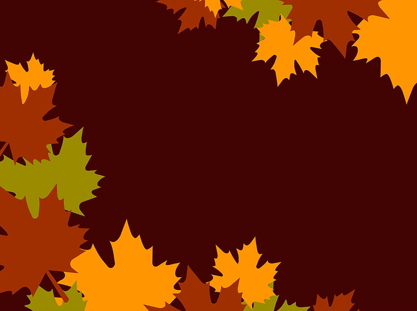 Art, Autumn, Leaves, Vector, Maple HD wallpaper