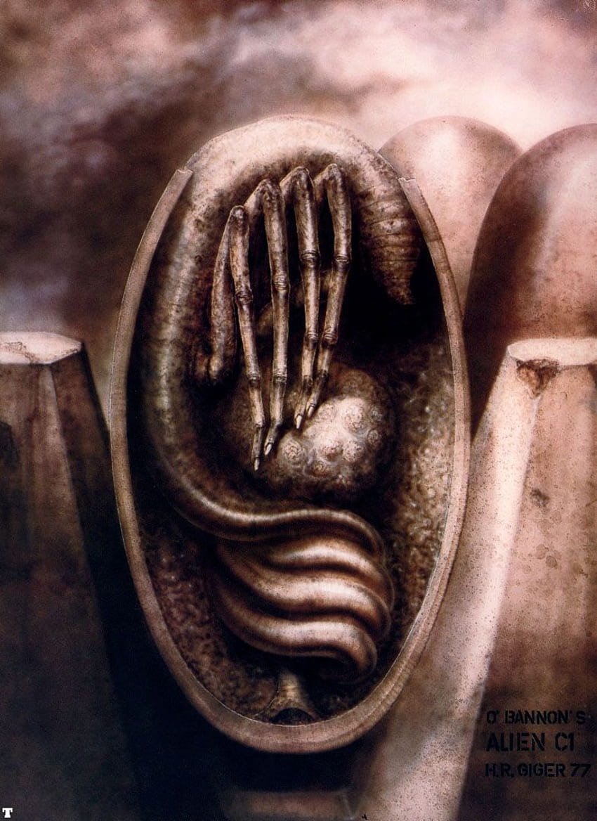 Alien Egg I - Science Fiction H R Giger HD phone wallpaper