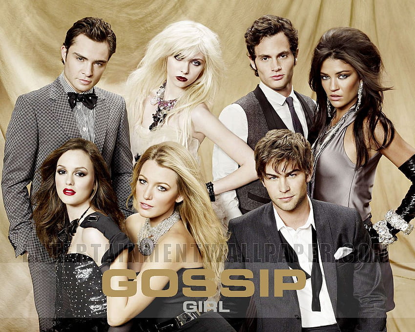 Gossip Girl, 3d, city, cool, logo, series, awesome, lights, HD wallpaper |  Peakpx