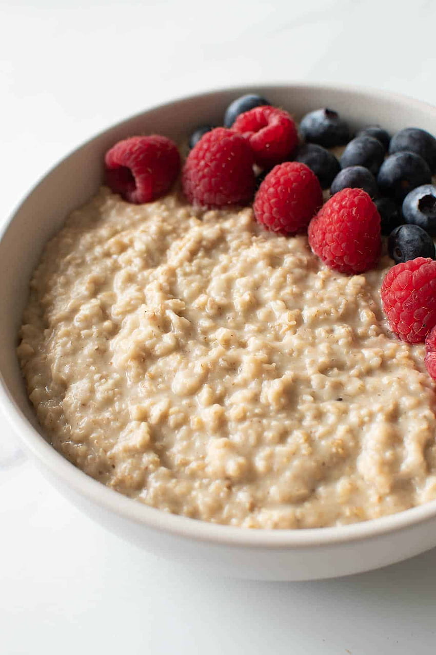 Protein Porridge (4 Ingredient Oatmeal!) - Hint of Healthy HD phone ...