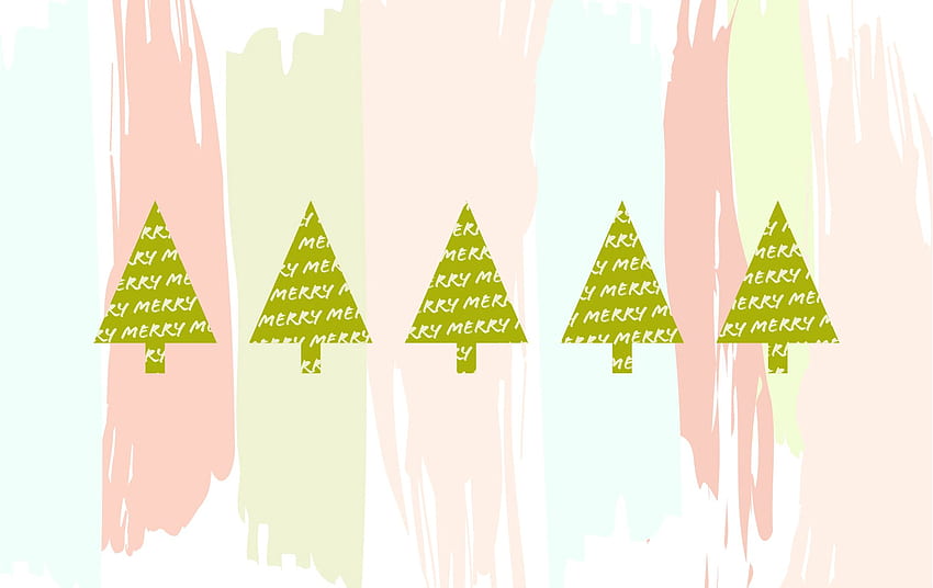 Weihnachtsbaum – Make and Tell, Geometric Christmas HD-Hintergrundbild