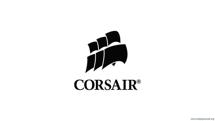 Computadora para juegos CORSAIR., Logotipo para juegos de Corsair fondo de pantalla