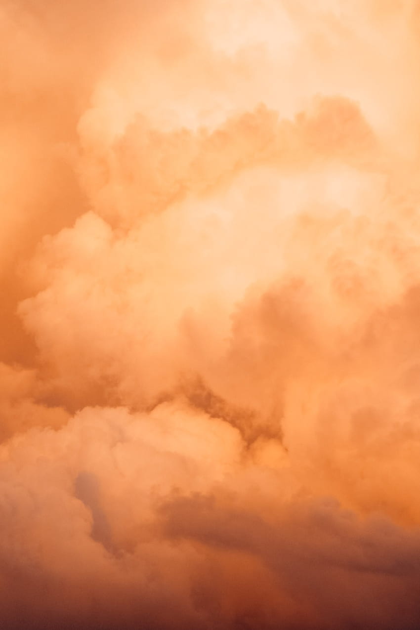 Brown Sky, Brown Clouds HD phone wallpaper
