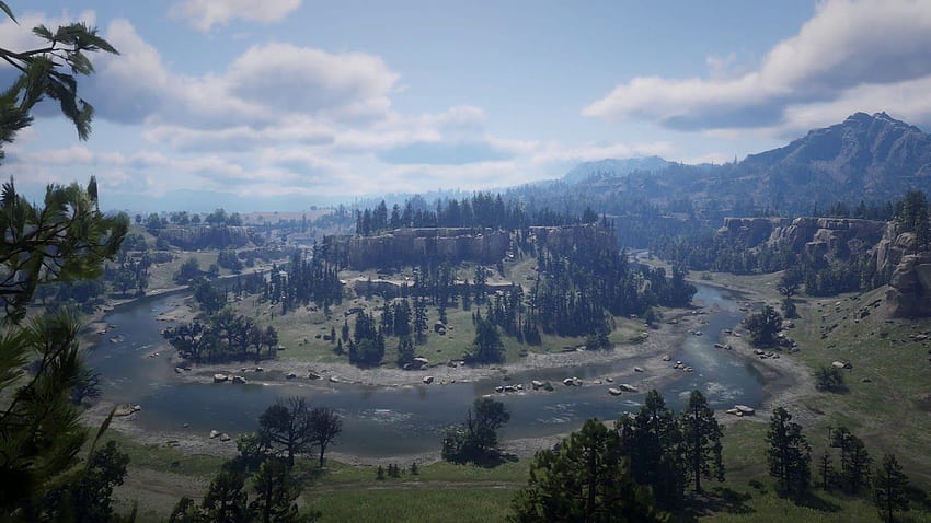 Red Dead Redemption 2 (RDR2) Fluss-Live-Sound HD-Hintergrundbild