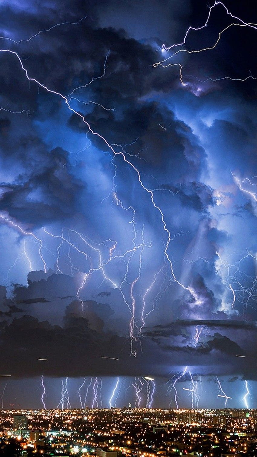 Thunderstorms And Lightning, Thunder and Lightning HD phone wallpaper