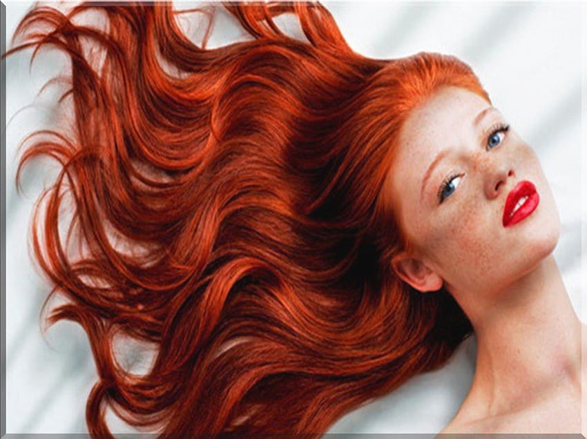 Дълга червена коса, модел, великолепно, момиче, червена коса, красива, красота, жена, джинджифил, дама, красива, червена глава, Синтия Дикър, червенокоса HD тапет