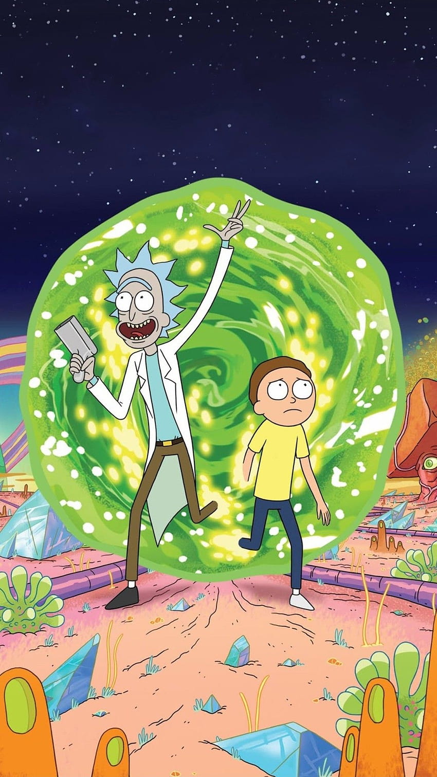 Rick and Morty Poster Movie. 2020 Movie Poster, Rick And Morty Space HD phone wallpaper