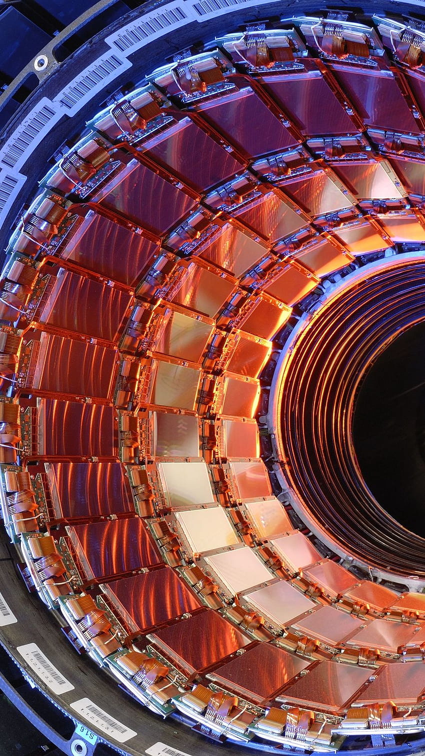 hadron collider, accelerator, Square Particles HD phone wallpaper