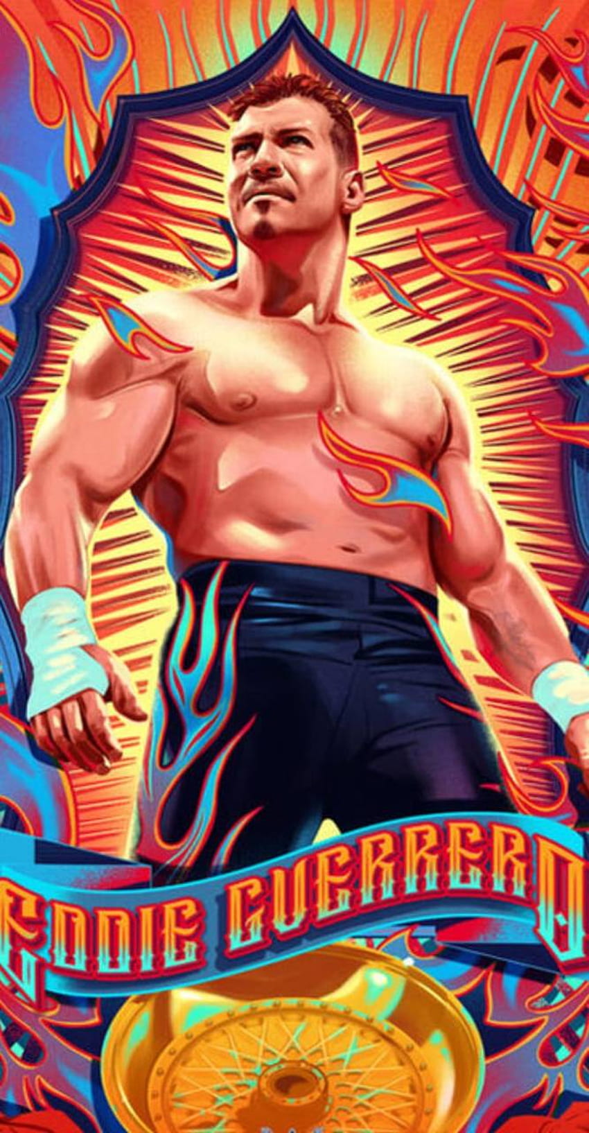 Eddie Guerrero Fond d'écran de téléphone HD