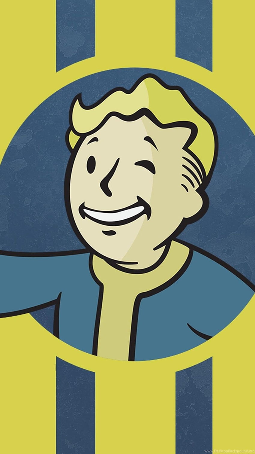 Fundo do Vault Boy, Fallout Vault Boy Papel de parede de celular HD