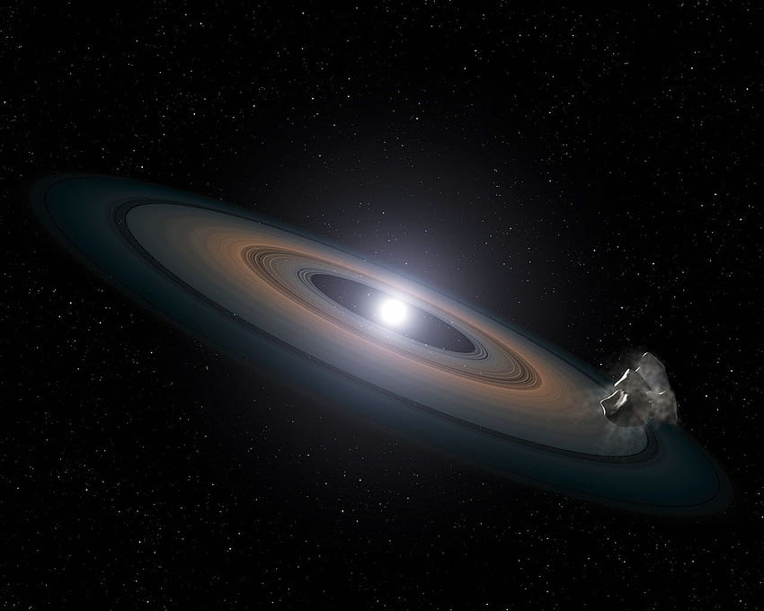 findet tote Sterne, die mit planetarischem Schutt „verschmutzt“ sind, Planets Hubble HD-Hintergrundbild