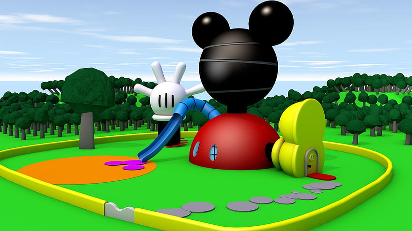 Personajes de Mickey Mouse, Casa club de Mickey Mouse fondo de pantalla