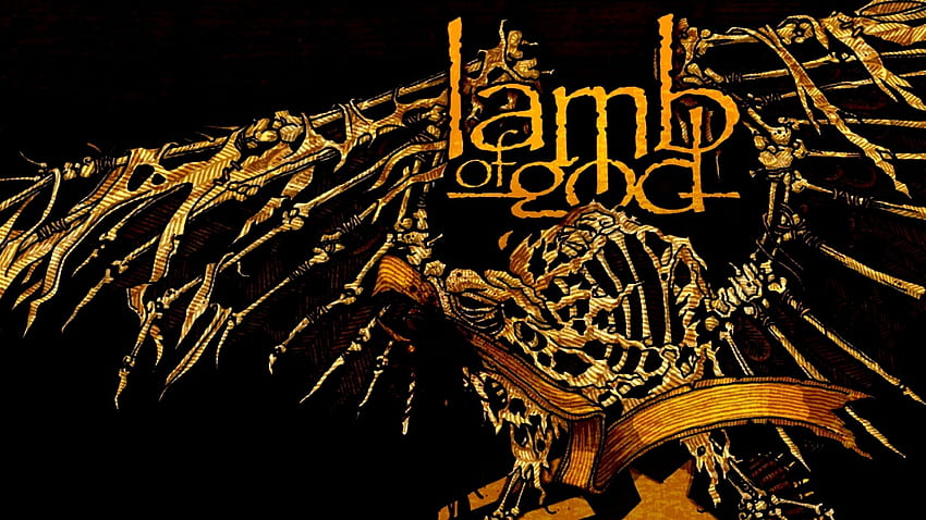 Lamb Of God Metal Band in American Black HD wallpaper