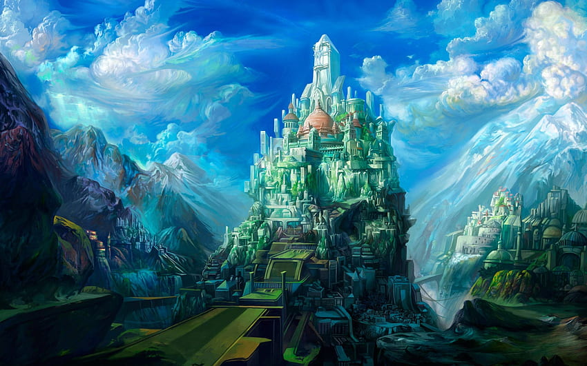 Fantasy World, Imaginary World HD wallpaper