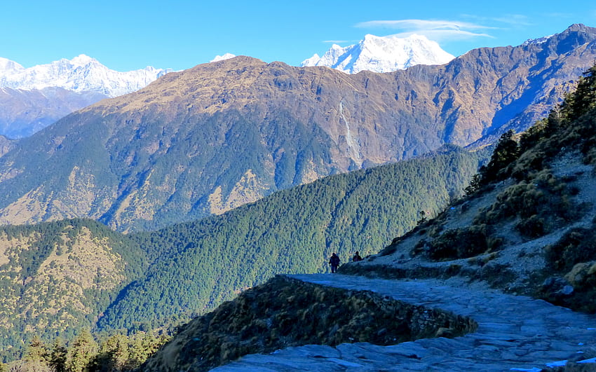 FileUna vista dell'Himalaya Tungnath Trail Uttarakhand India [] per il tuo, Mobile & Tablet. Esplora l'Uttarakhand. Uttarakhand Sfondo HD