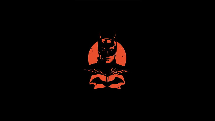 The Batman, film del 2021, dark & ​​minimal Sfondo HD
