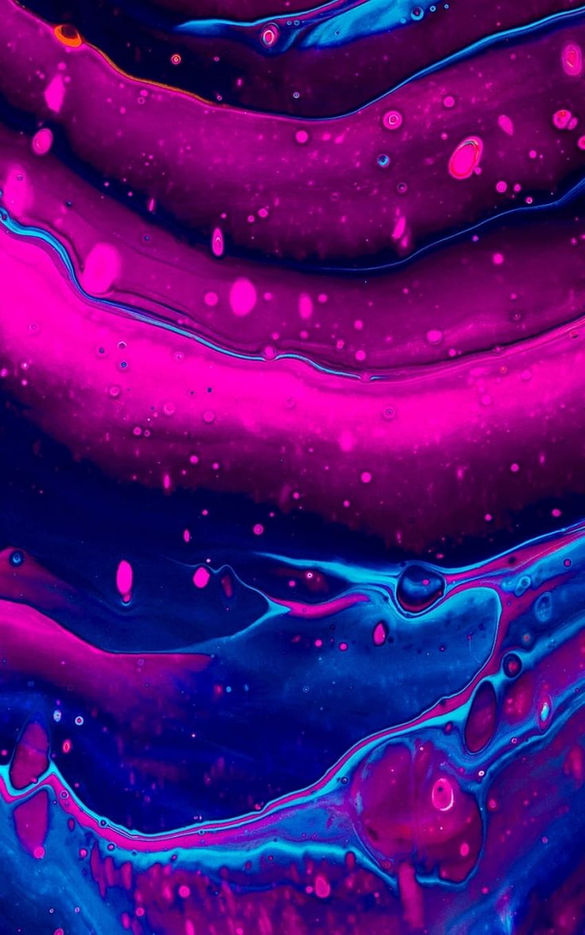 Liquid Flow, Abstract, Art Pink Blue . Pink And Blue, Blue Iphone, Oneplus , Cool Blue and Pink HD phone wallpaper