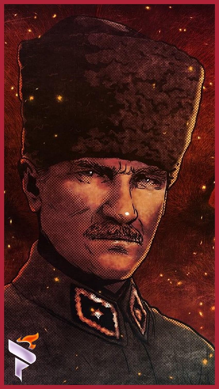 Atatürk, morbixi_logo, ataturk, logo HD telefon duvar kağıdı