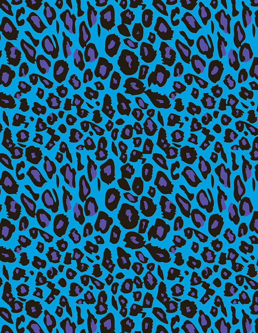 Ashley Cecil on cheetah in 2018., Blue Leopard Print HD phone wallpaper ...