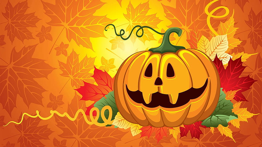 Halloween Background, Cute Halloween Pumpkin HD wallpaper | Pxfuel