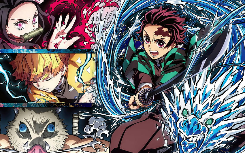 Kimetsu no Yaiba - Demon Slayer - Print A4