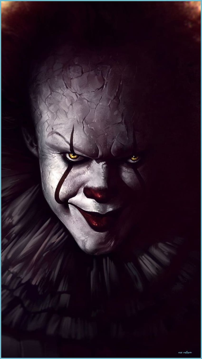 Pennywise, IT (8) Movie, Joker, Art Scary - Scary, Cool and Scary HD phone wallpaper