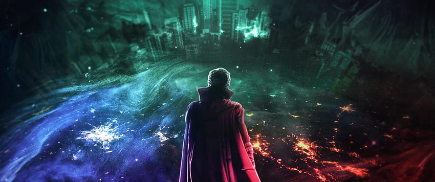 Doctor Strange in the Multiverse of Madness , หนังปี 2022 , Marvel Comics , หนัง , Doctor Who Dual Monitor วอลล์เปเปอร์ HD