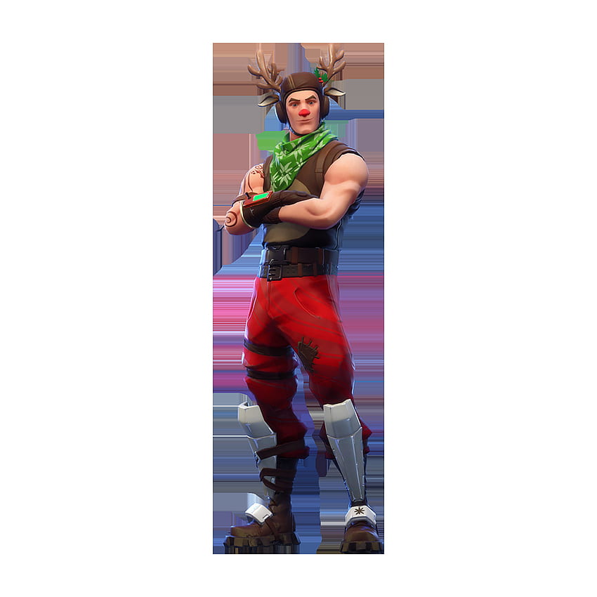 Fortnite Red Nosed Ranger Skin. Uncommon Outfit Fortnite, Red Nosed Raider HD phone wallpaper