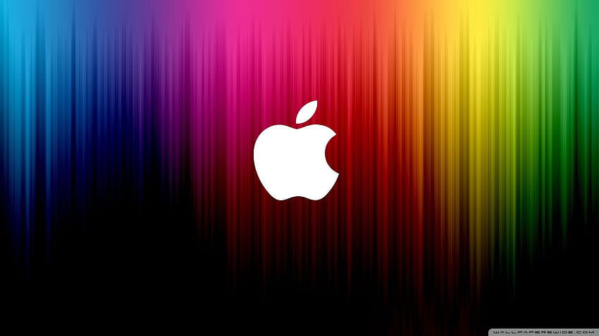 Rainbow Apple Ultra Background For U Tv Hd Wallpaper Pxfuel