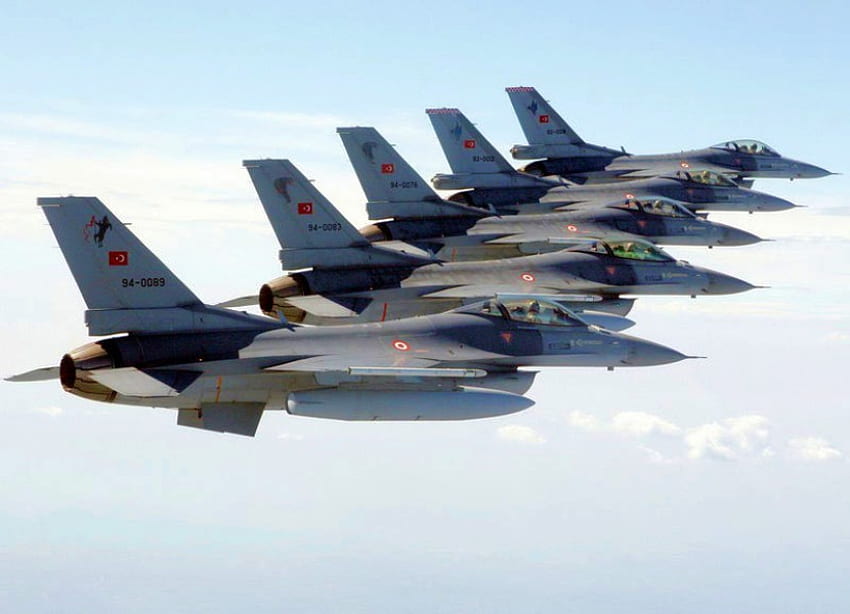 Angkatan Udara Turki, f-16,, turki, keren, angkatan udara Wallpaper HD