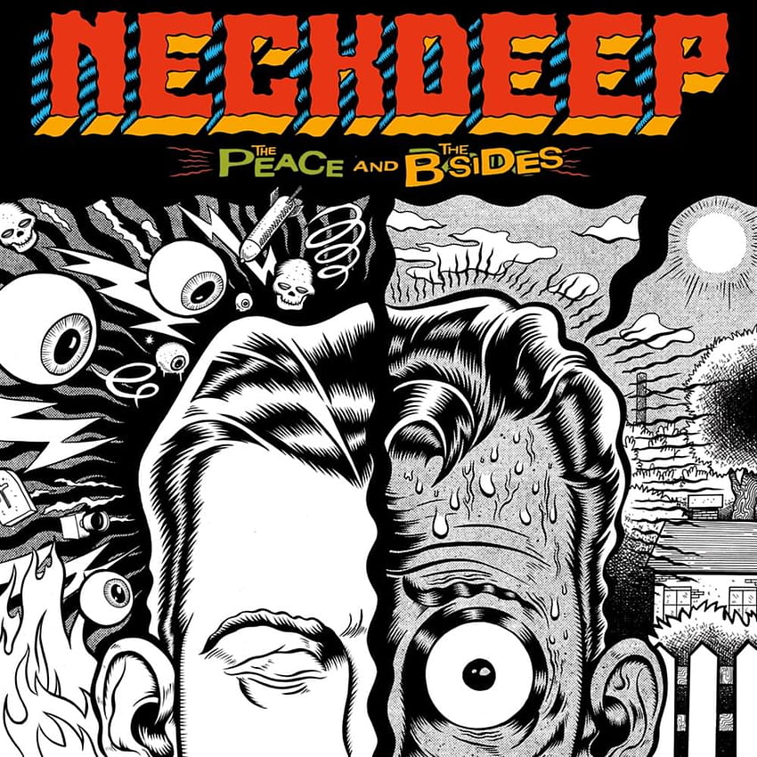 Neck Deep - The Peace and the B Sides Letra y lista de canciones fondo de pantalla del teléfono