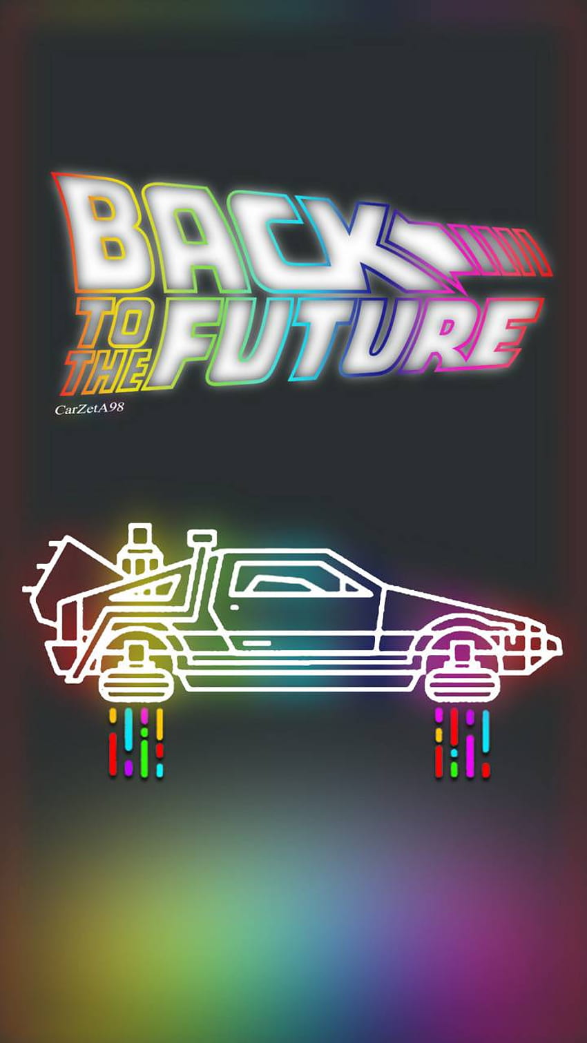 Back To The Future by, Back to the Future 로고 HD 전화 배경 화면