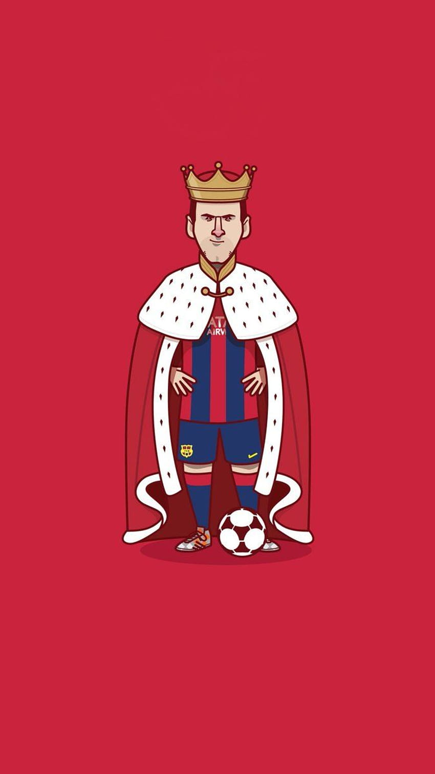 Barça Universal, Messi Cartoon HD phone wallpaper | Pxfuel