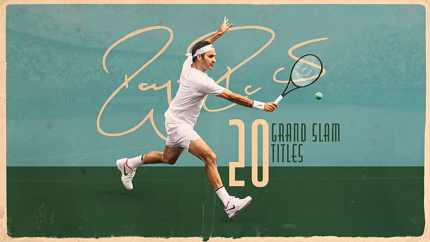 Роджър Федерер : тенис HD тапет