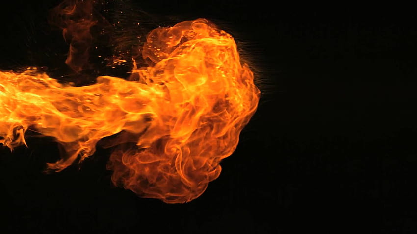 Ogień Na Tle, Efekt Ognia Tapeta HD