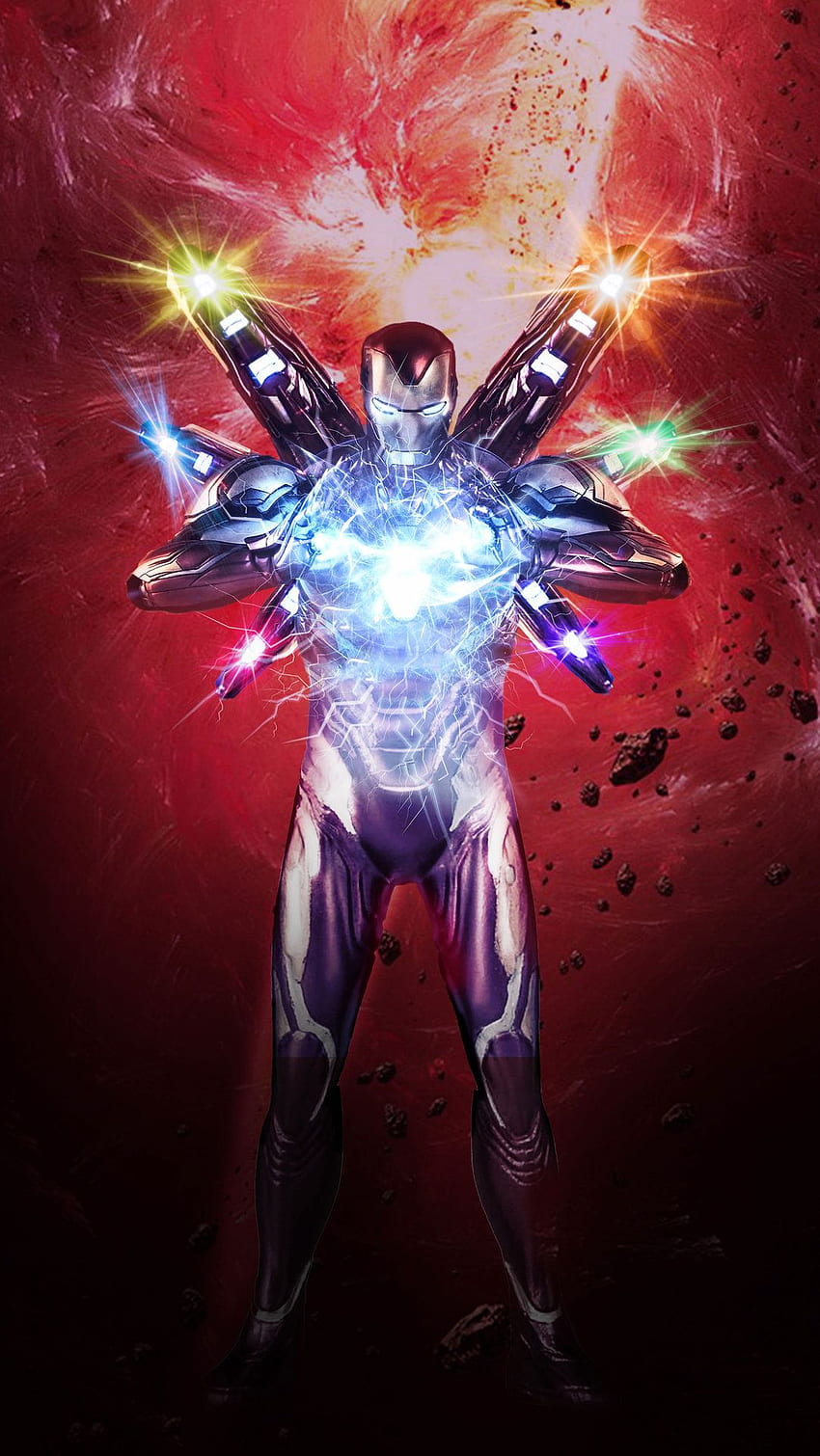 Avengers Endgame Setelan Sarung Tangan Keabadian Baru, Sarung Tangan Keabadian wallpaper ponsel HD