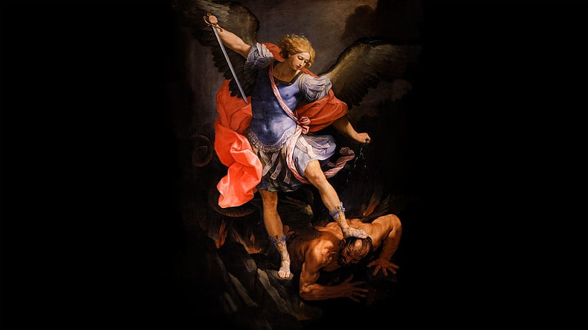 St. Michael. Liebe Grüße, Sankt Michael HD-Hintergrundbild
