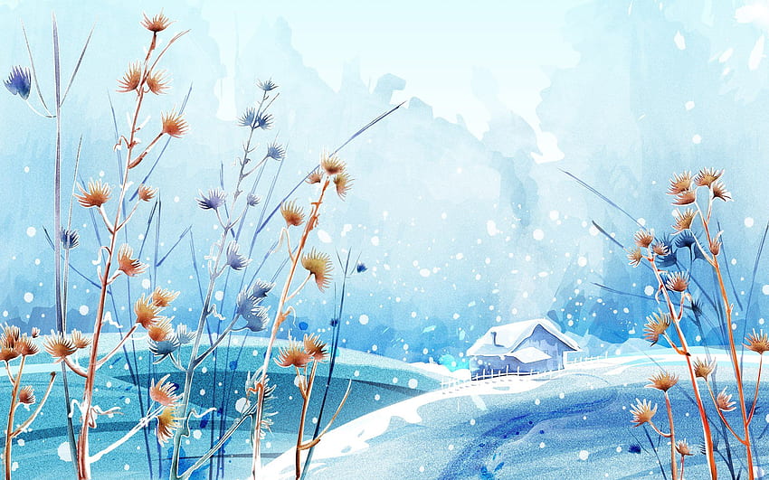 40+] HD Wallpaper Winter Landscape - WallpaperSafari